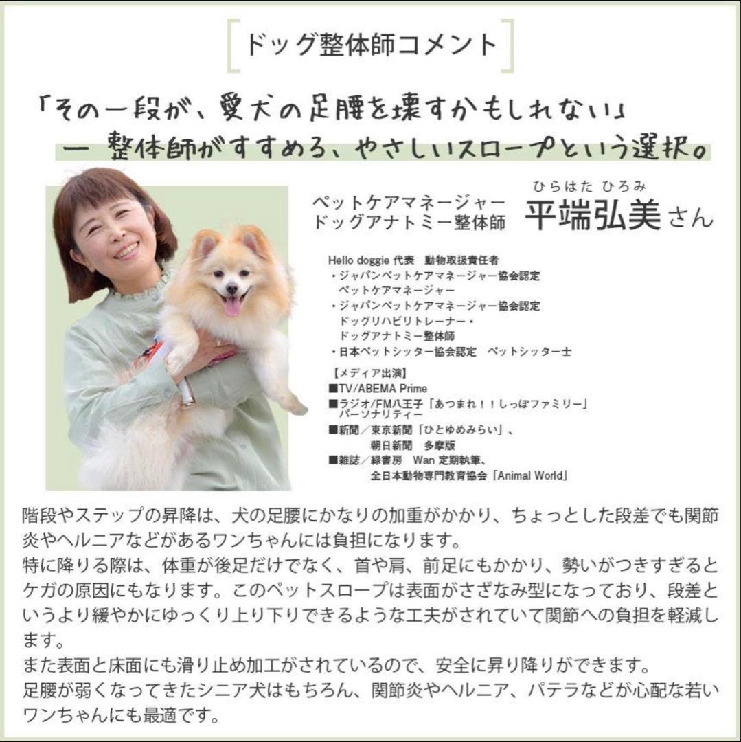 ペット用階段　さざなみスロープ　新品