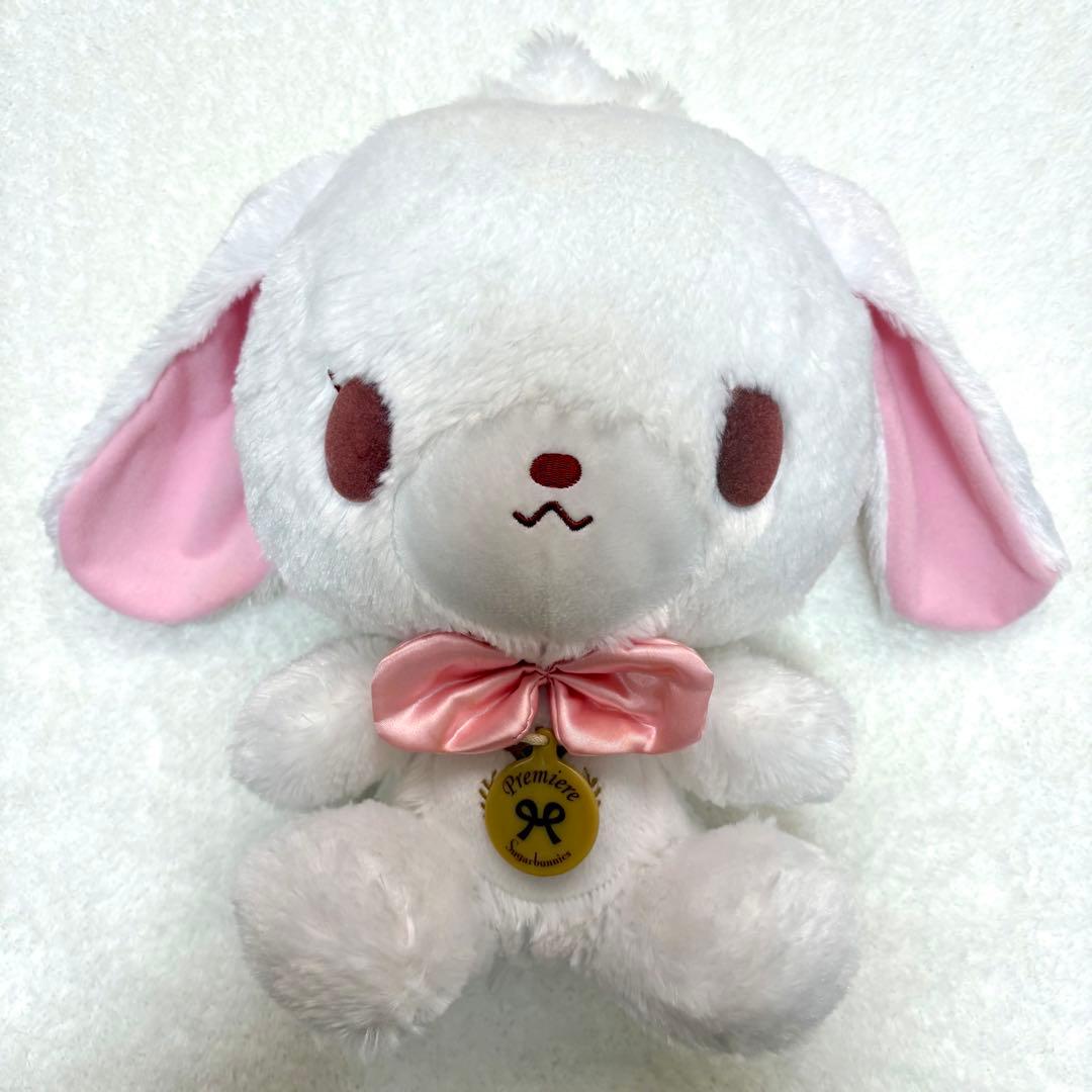 サンリオ　シュガーバニーズ　しろうさ　くろうさ　ぬいぐるみ　TAITO プライズ