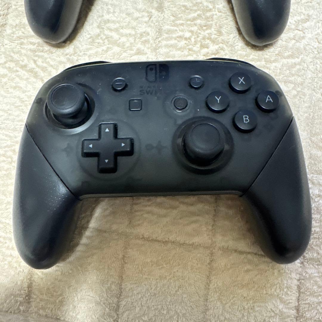 【美品】Nintendo Switch Proコントローラー　2個セット