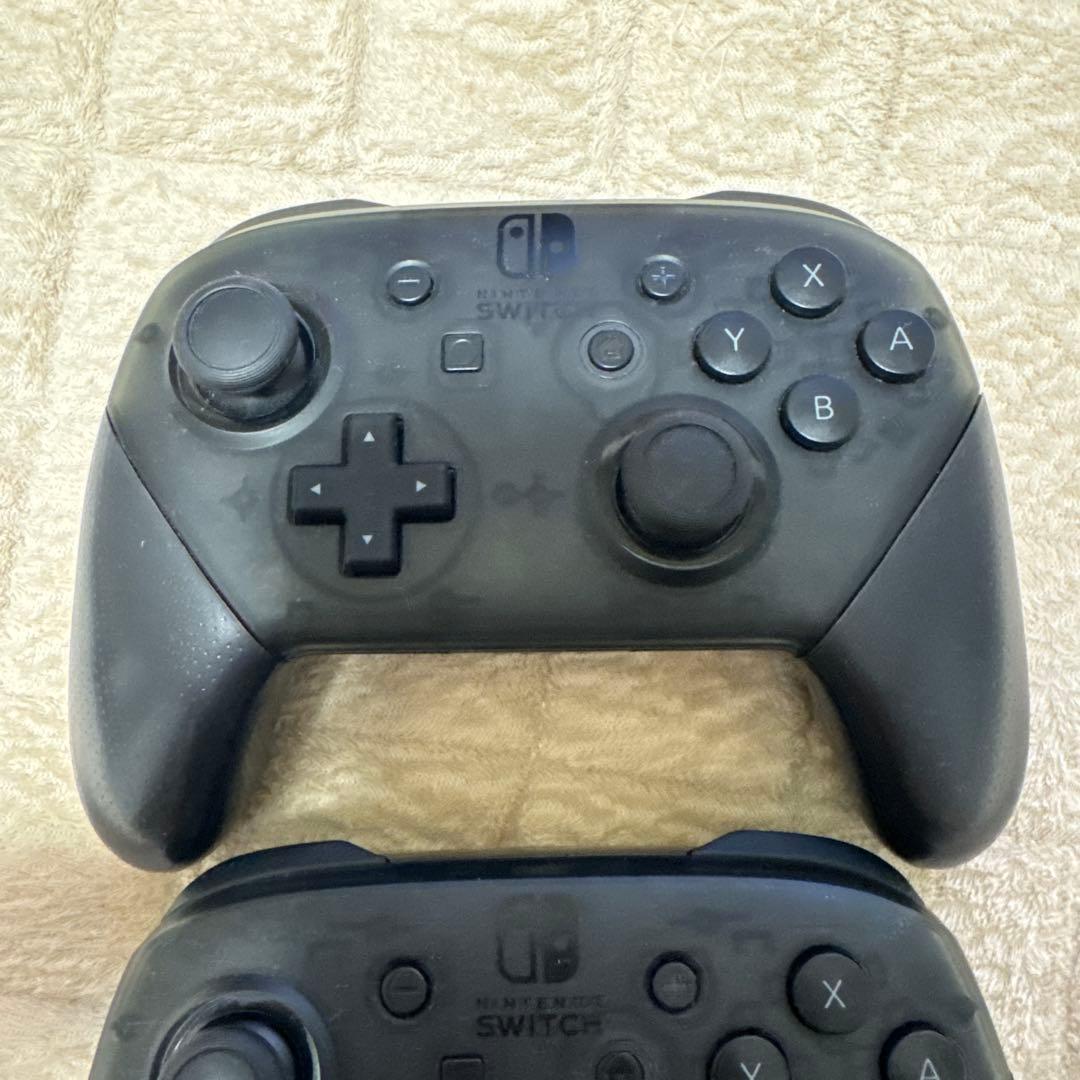 【美品】Nintendo Switch Proコントローラー　2個セット