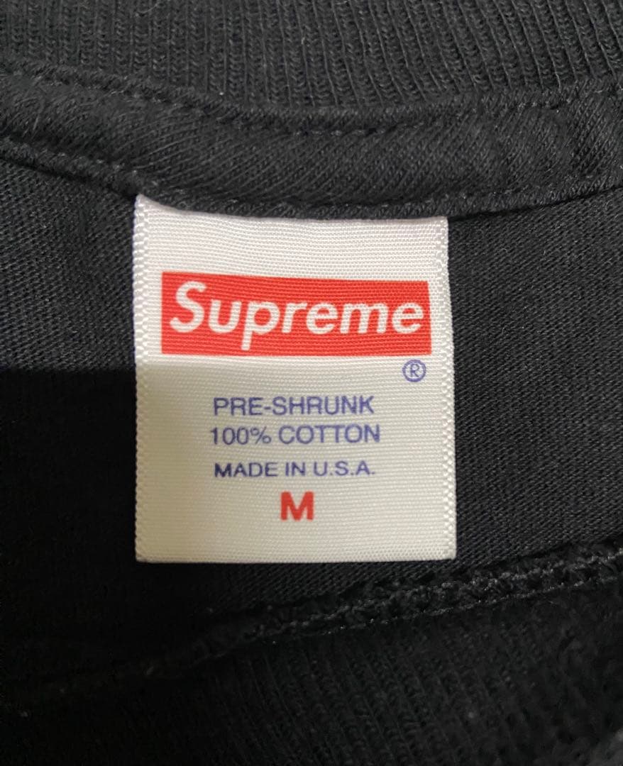 Supreme spiral Tee21SS black Mサイズ