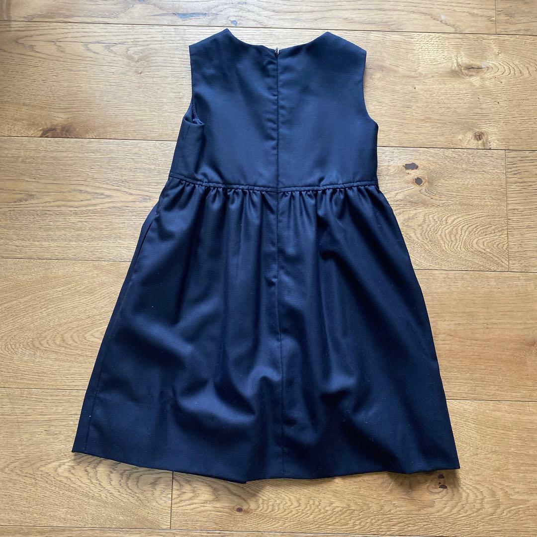 新品　組曲キッズ　ジャンパースカート　ネイビー　Mサイズ　160-170