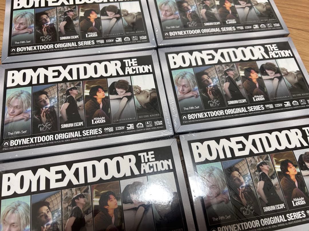 BOYNEXTDOOR ボネクドThe Action 9形態セット 新品未開封