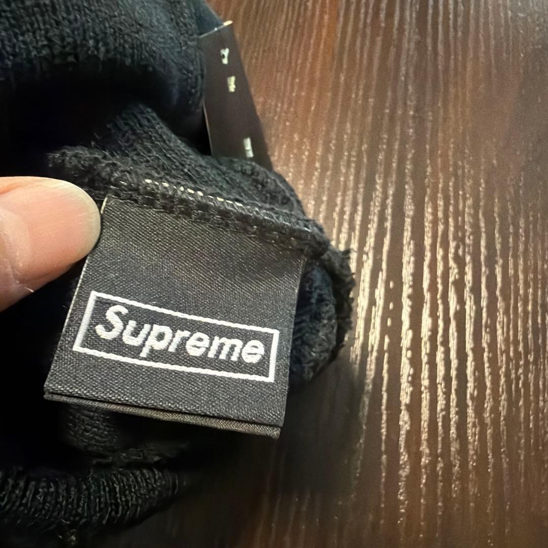 w*n様 New Era Supreme ニット帽 ブラック