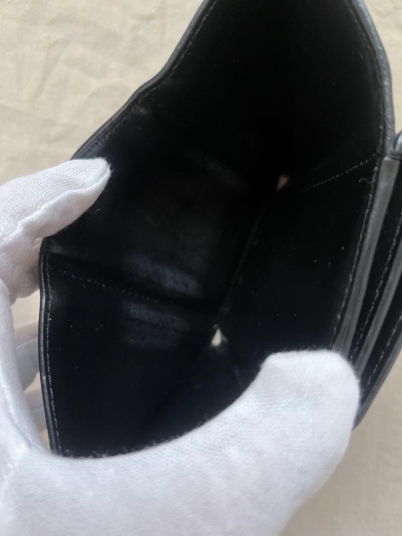 ショウ様BURBERRY 三つ折財布 TBロゴ コンパクトウォレット レザー
