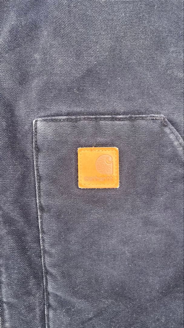Carhartt ネイビー ジップアップベスト