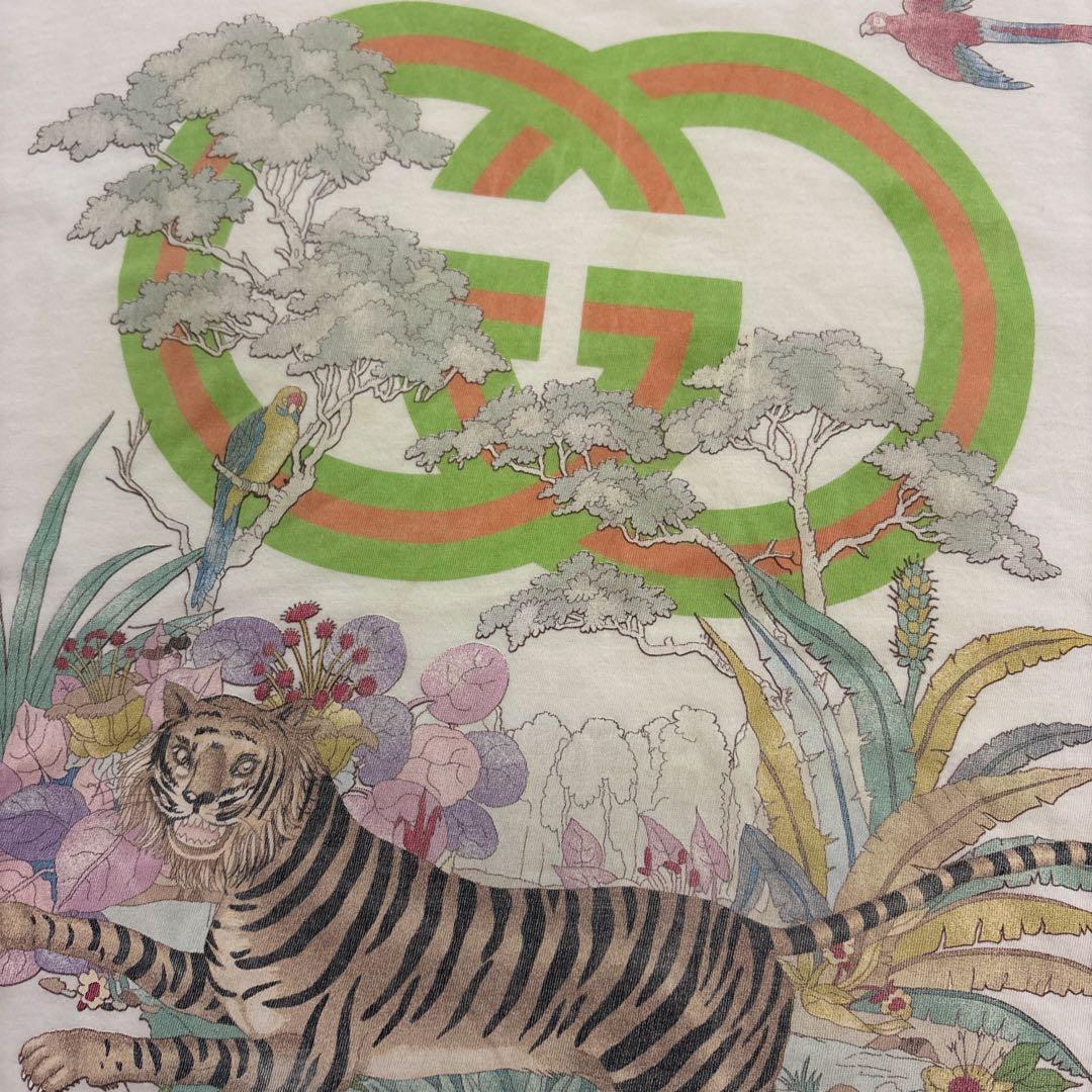 GUCCI 半袖Tシャツ Sサイズ 虎デザイン