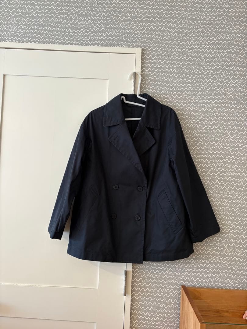 JOURNAL STANDARD relume ハーフトレンチコート　ネイビー
