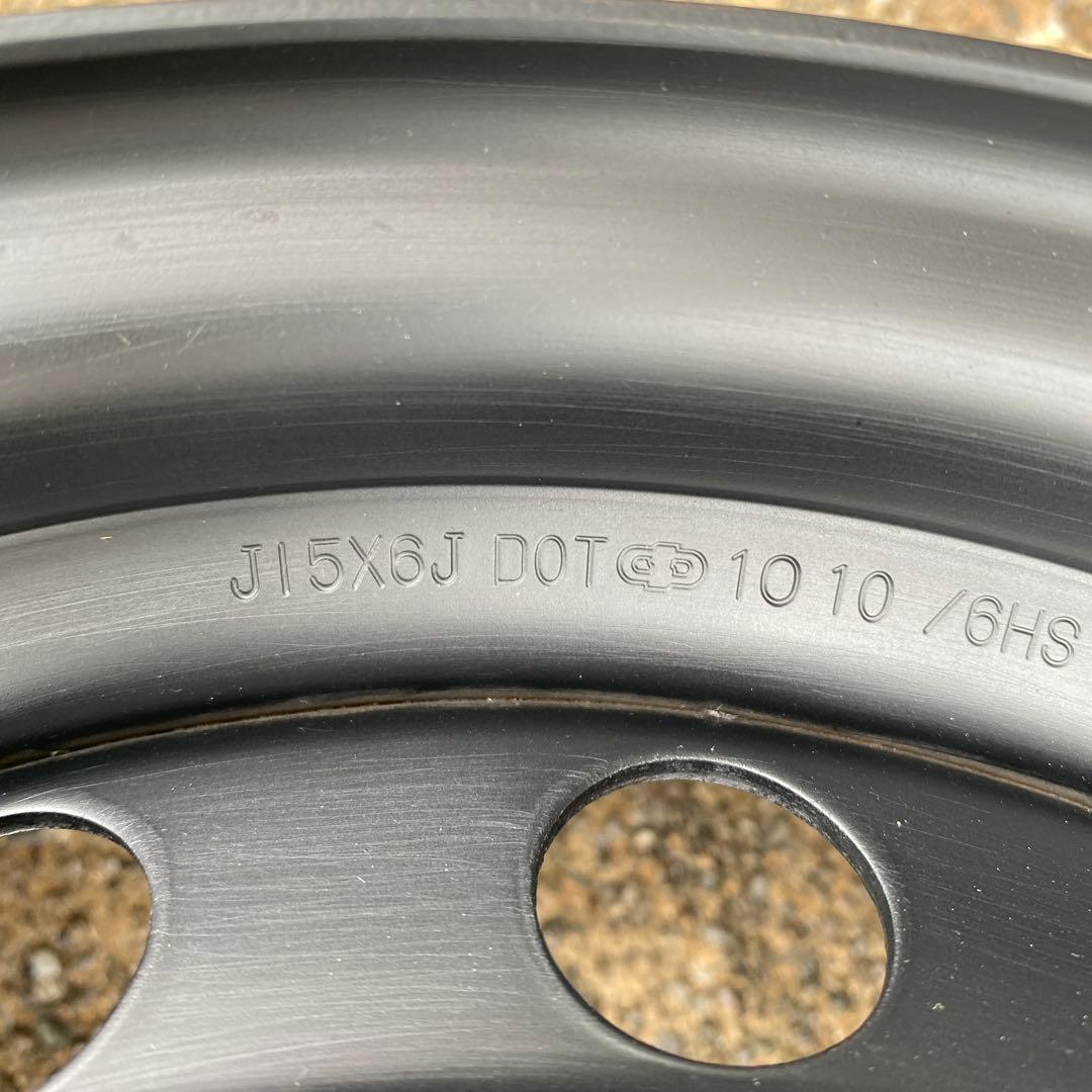◇中古再塗装200系ハイエース純正スチール15 インチ4本