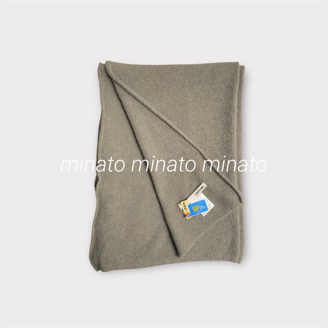 towa美品 evam eva エヴァム エヴァ カシミヤ100%ストール
