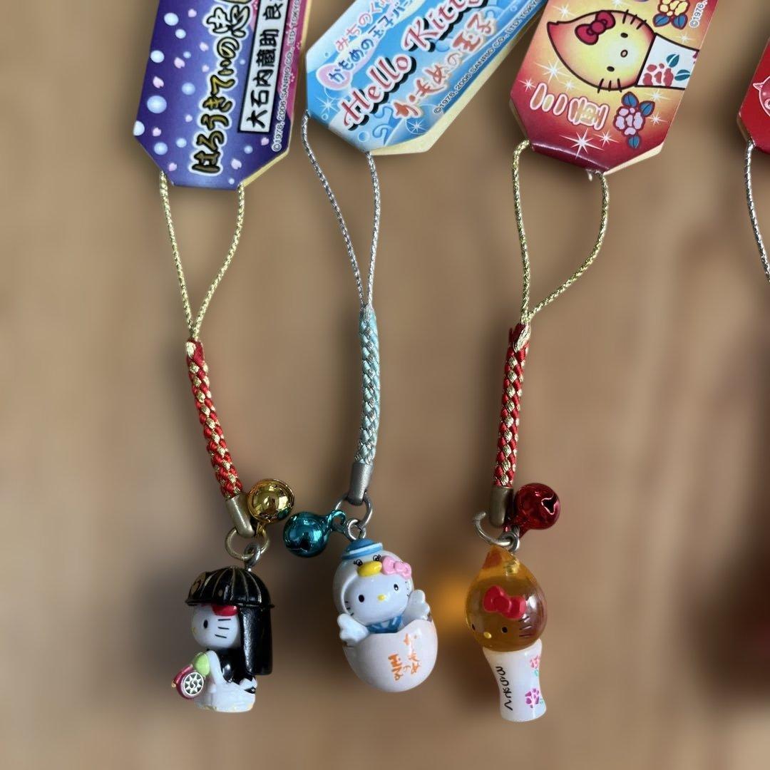ご当地キティ　根付けストラップ　12種セット　キャラクターグッズ
