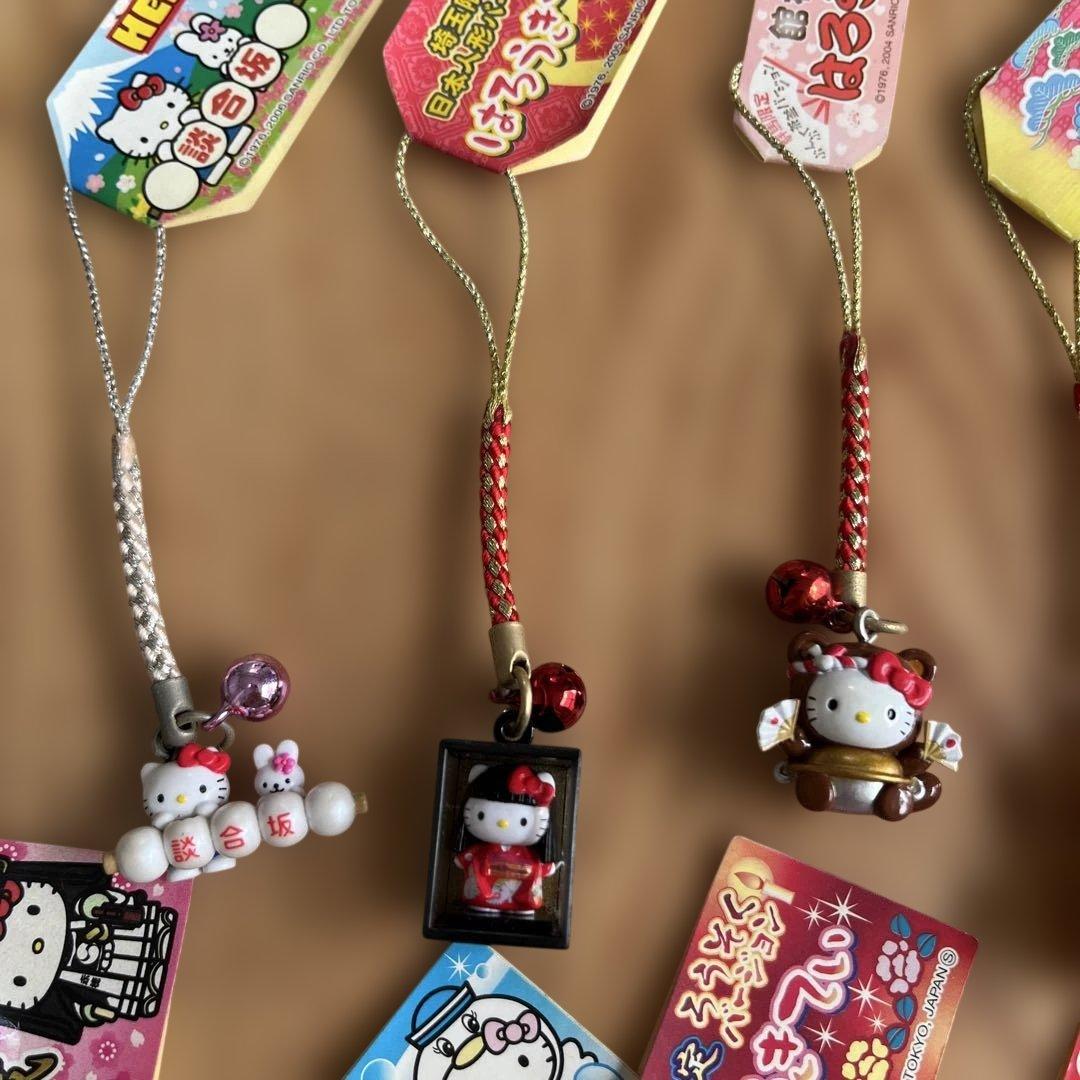 ご当地キティ　根付けストラップ　12種セット　キャラクターグッズ