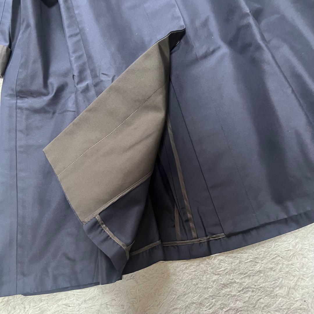 20万 極美品 フォクシー ロングコート coat toffee シルク100
