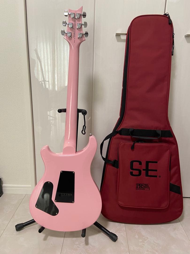 美品　PRS SE Custom 24 （改）エレキギター ボニーピンク