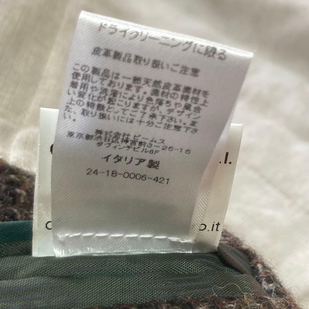 ☆高級☆イタリア製☆Mr.Rick Tailor ツイードコート　ダッフルコート