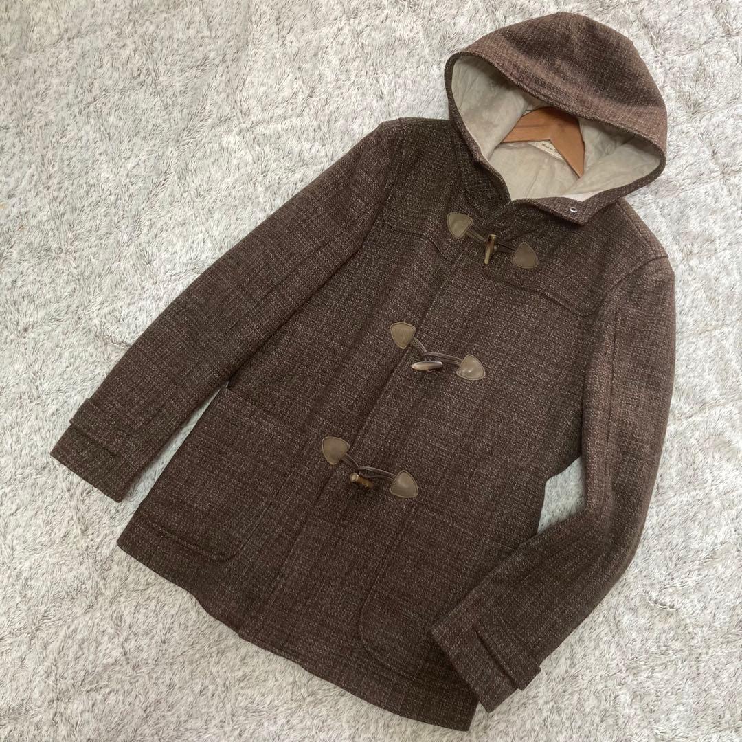 ☆高級☆イタリア製☆Mr.Rick Tailor ツイードコート　ダッフルコート