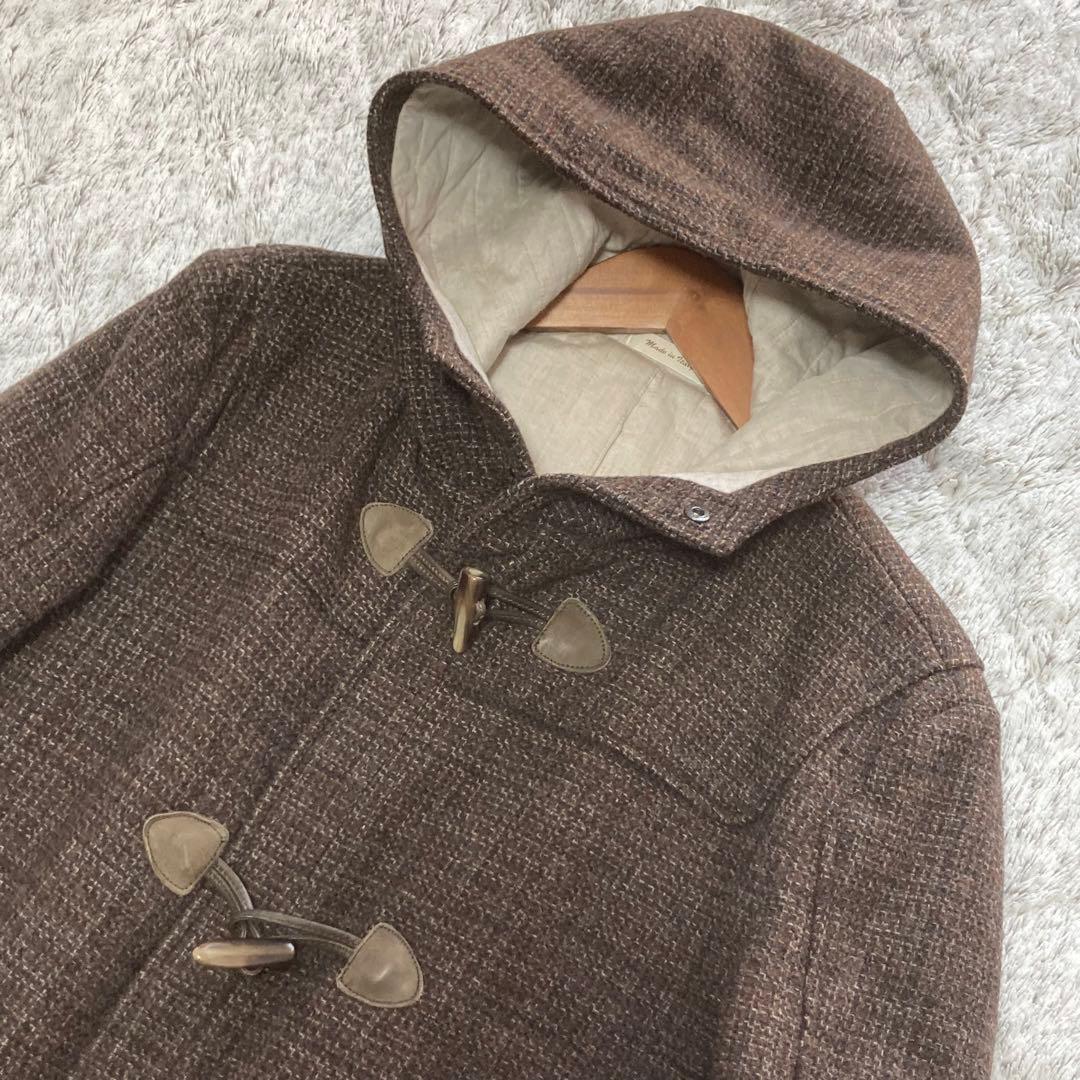 ☆高級☆イタリア製☆Mr.Rick Tailor ツイードコート　ダッフルコート
