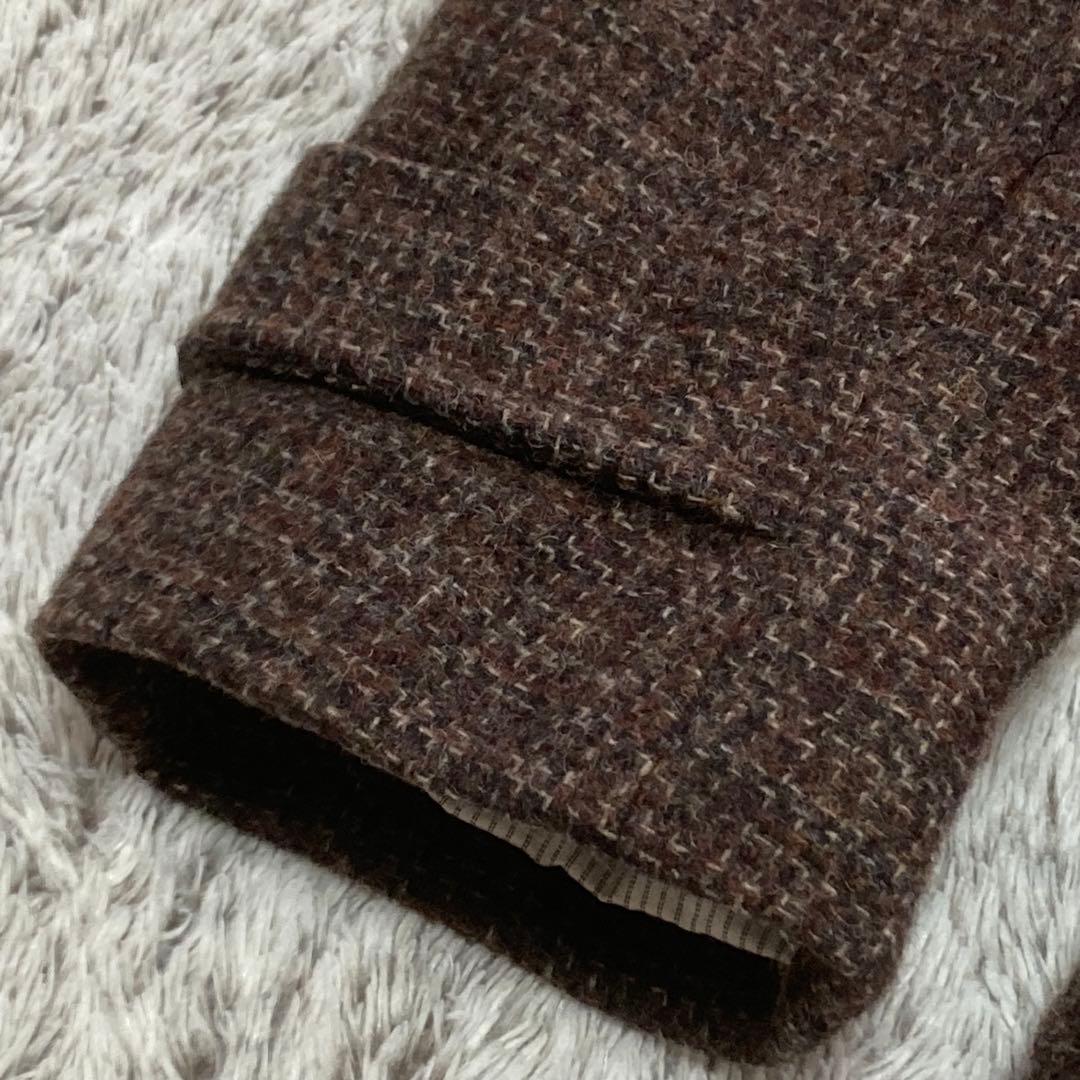 ☆高級☆イタリア製☆Mr.Rick Tailor ツイードコート　ダッフルコート
