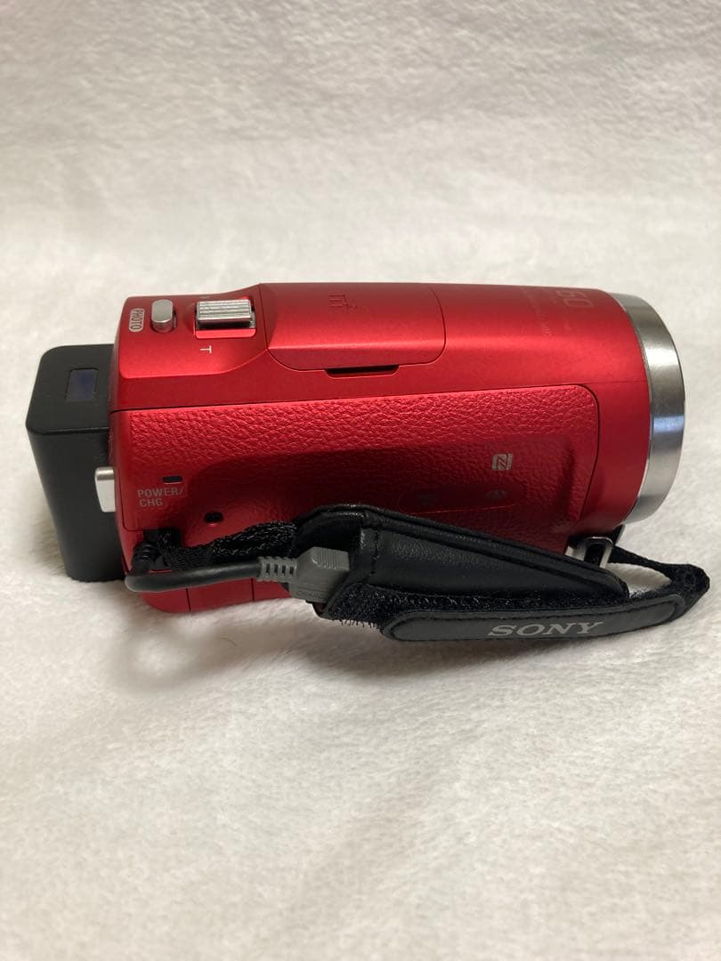 SONY HDR-CX680 レッド ビデオカメラ/SONY マイク　セット