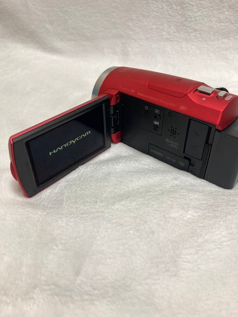 SONY HDR-CX680 レッド ビデオカメラ/SONY マイク　セット
