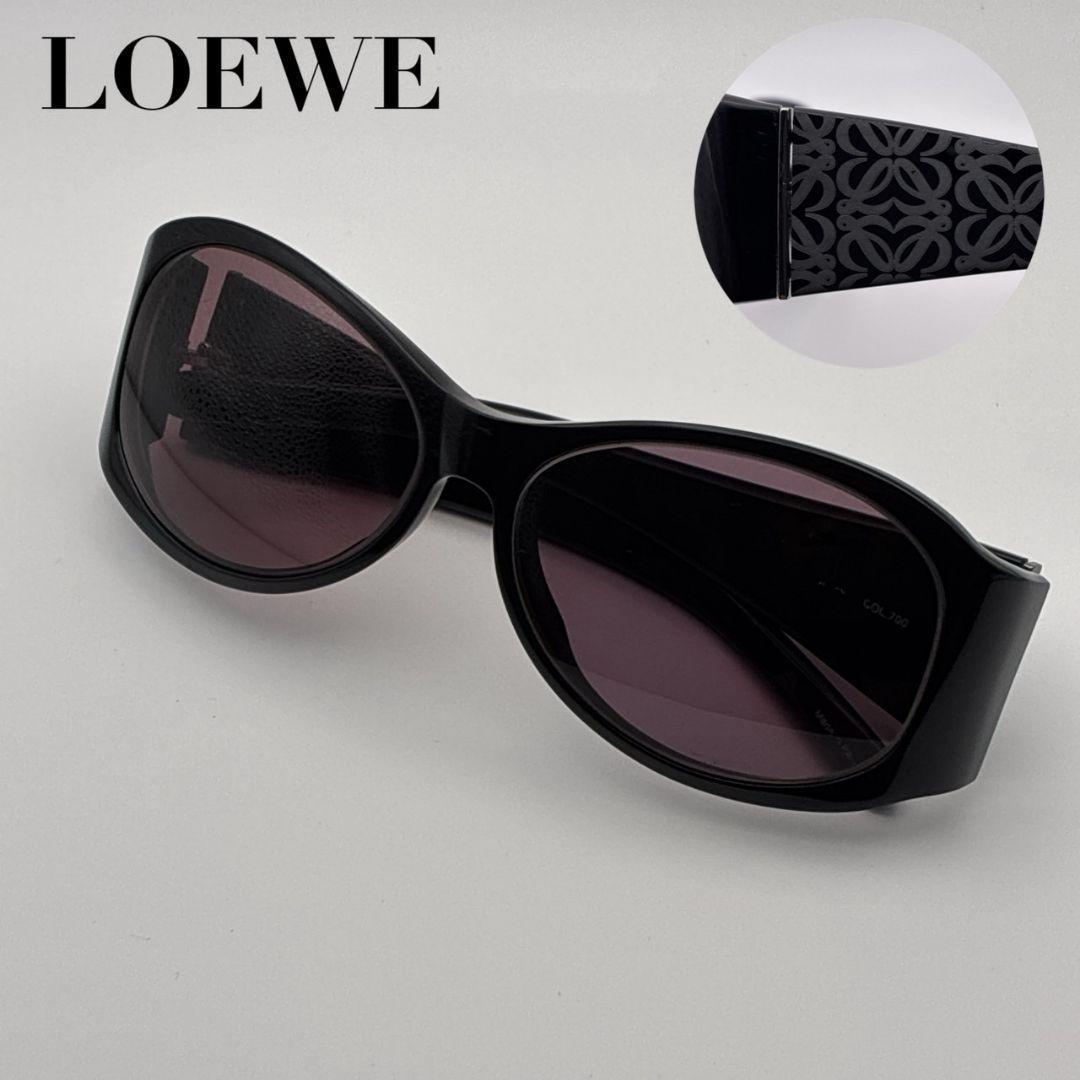 美品✨LOEWE ロエベ サングラス アナグラム ロゴ刻印 レディース 度なし