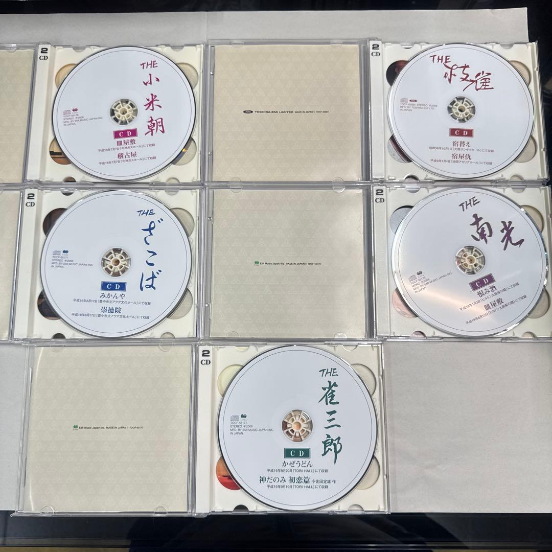 新品同様CD+DVD★THE 上方落語 5枚セット 小米朝　ざこば　南光　雀三郎
