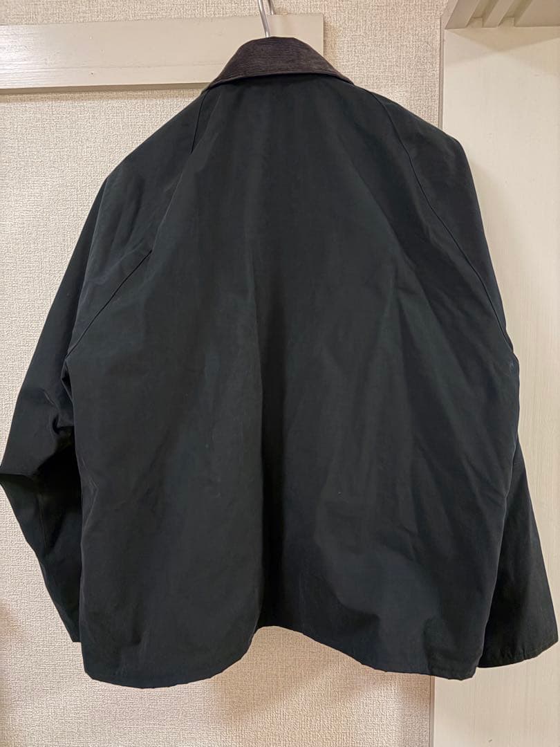 Paul Smith x Barbour ブラックジャケット コーデュロイ襟