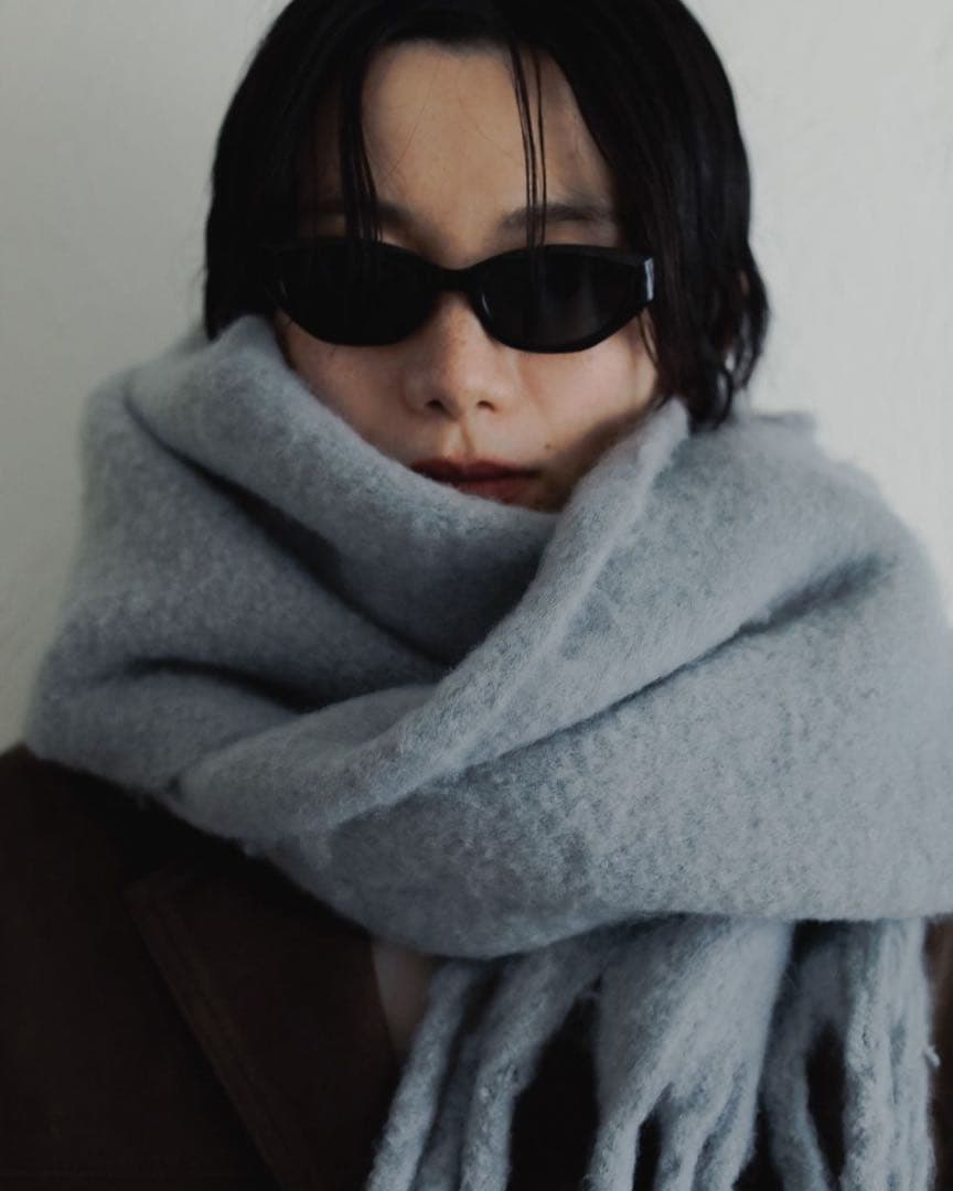 小物 anuke Soft Fringe Stole