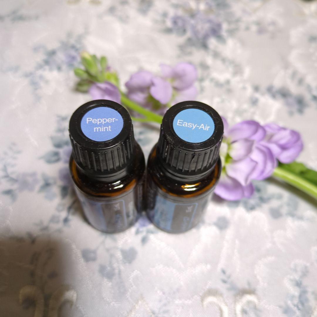 doTERRA エッセンシャルオイル ペパーミント　イージーエアー　2本セット