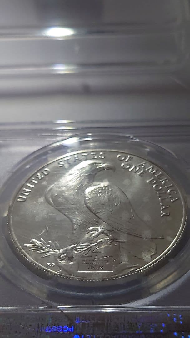 1ドル銀貨1984年アメリカL.A.オリンピックPCGS MS69 商品説明必読