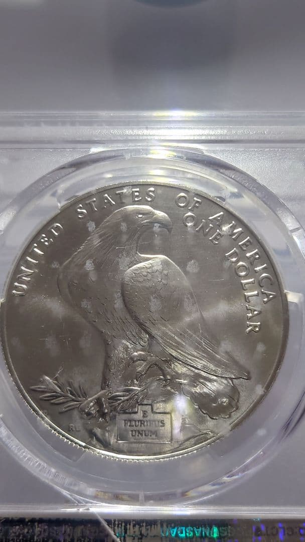1ドル銀貨1984年アメリカL.A.オリンピックPCGS MS69 商品説明必読