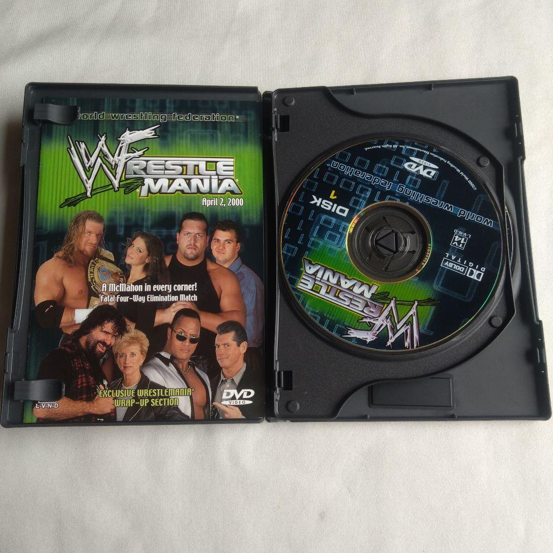 WWF RESTLE MANIA DVD2枚組 中古