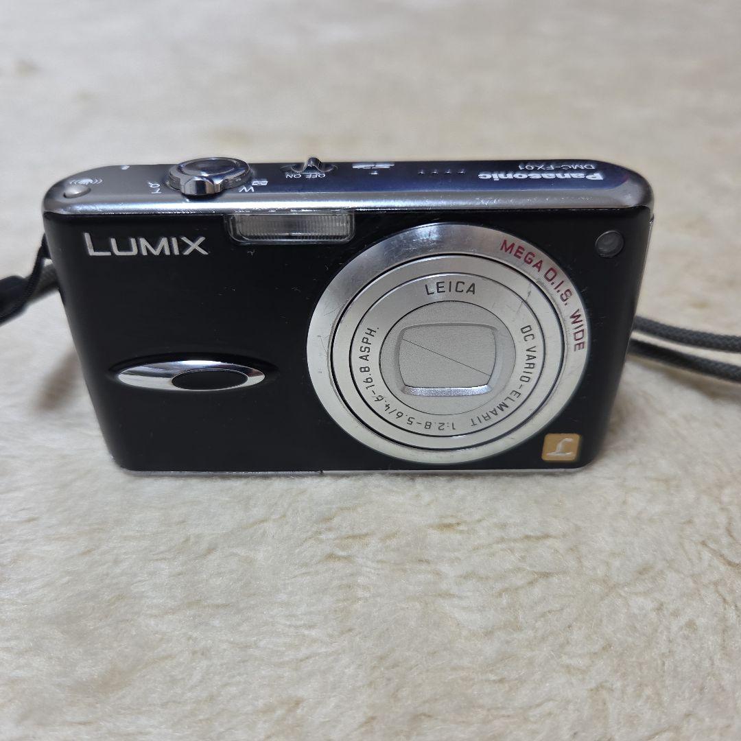 デジタルカメラ パナソニック LUMIX DMC-FX01 充電器 SDカード付