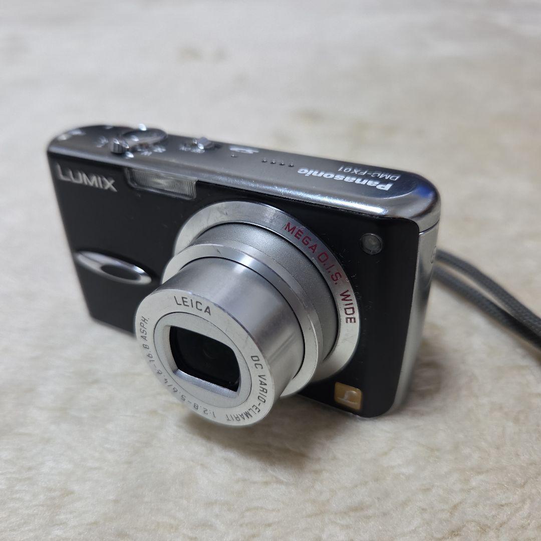 デジタルカメラ パナソニック LUMIX DMC-FX01 充電器 SDカード付