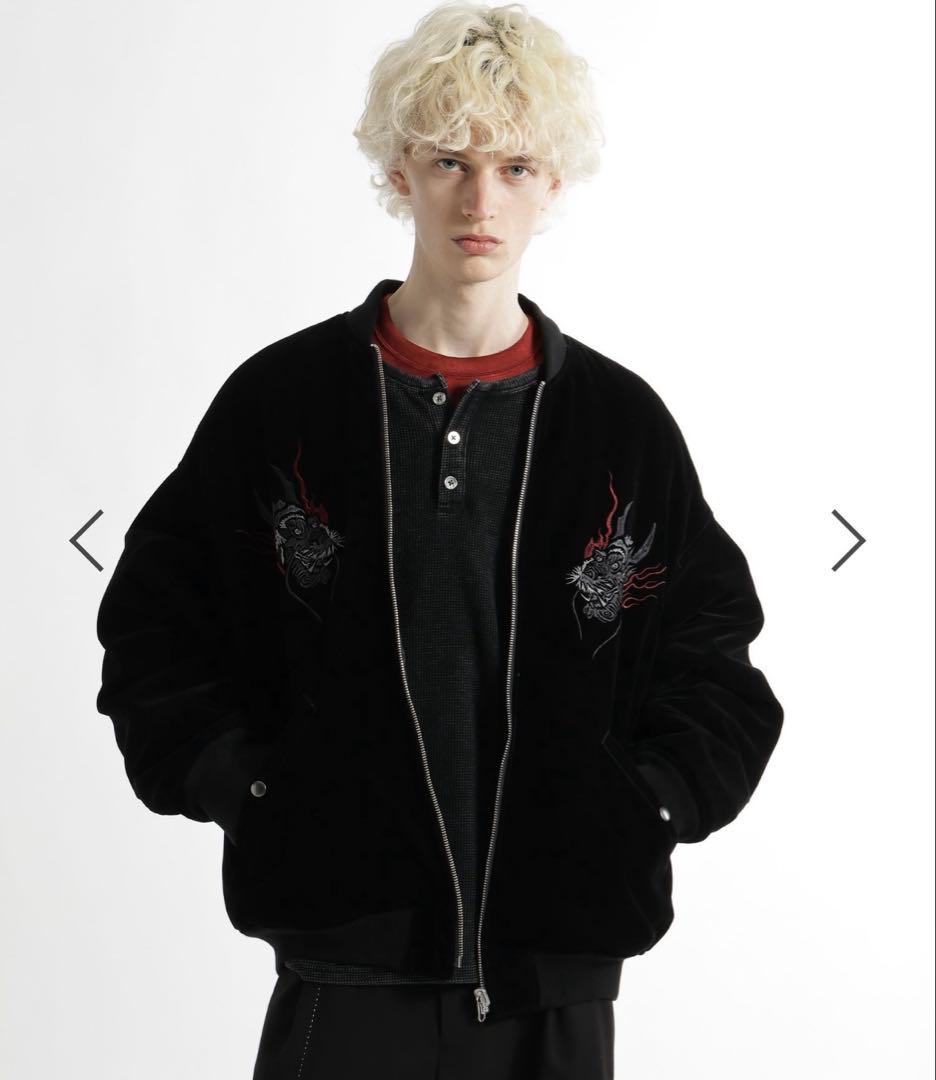 孫*空様 【HARE】リバーシブルスーベニアブルゾン 完売色ma-1 25AW