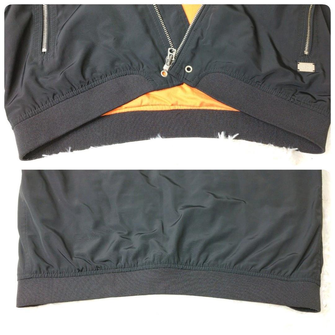 DIESEL MA-1 ボンバージャケット L 黒 00s Y2K TALON