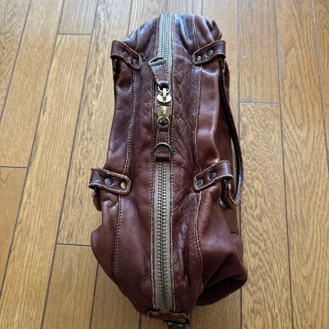やま！レザー ボストン ショルダー レガロ