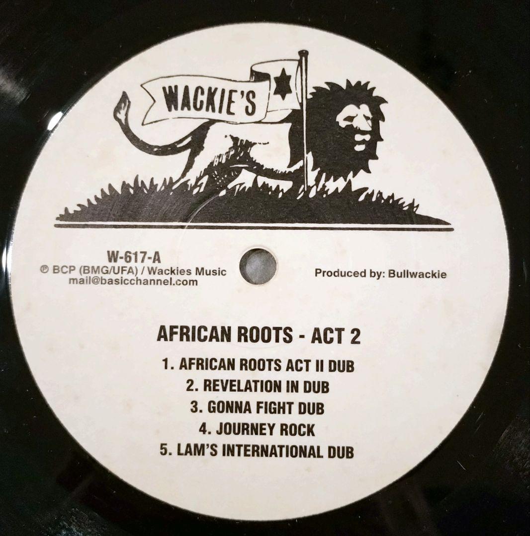 洋楽 AFRICAN ROOTS ACT 2 WACKIES DUB CLASSICS