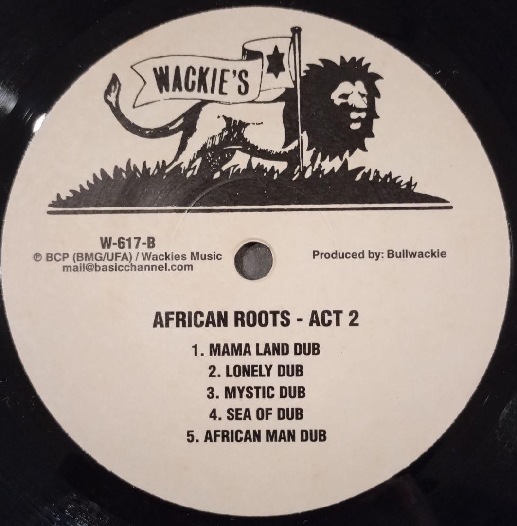 洋楽 AFRICAN ROOTS ACT 2 WACKIES DUB CLASSICS