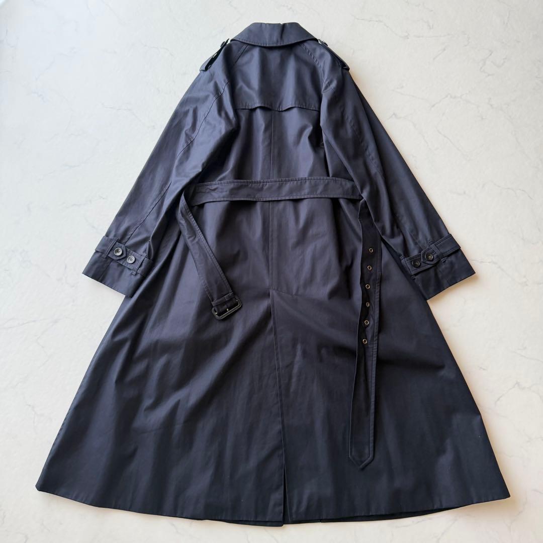 極美品✨【グレンフェル】トレンチコート BEGGライナー付 ネイビー 38