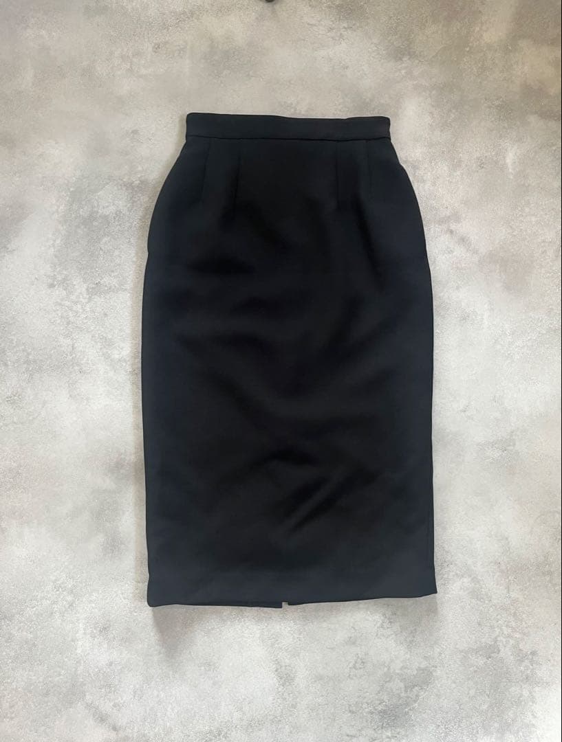【美品】JENNE スタイルアップスカート スカート Sサイズ 黒 ジェンヌ
