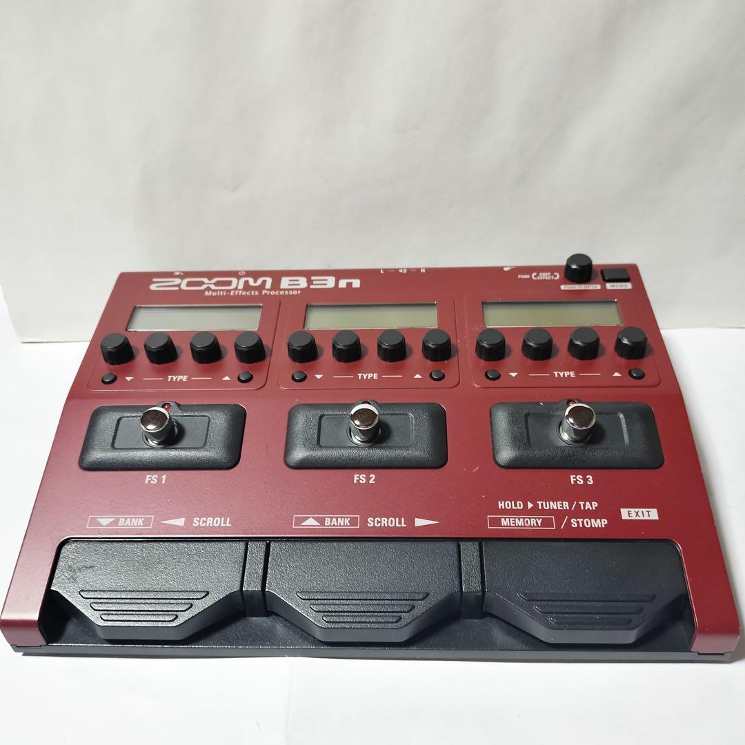 ZOOM B3n【動作確認済】 ベース エフェクター ズーム