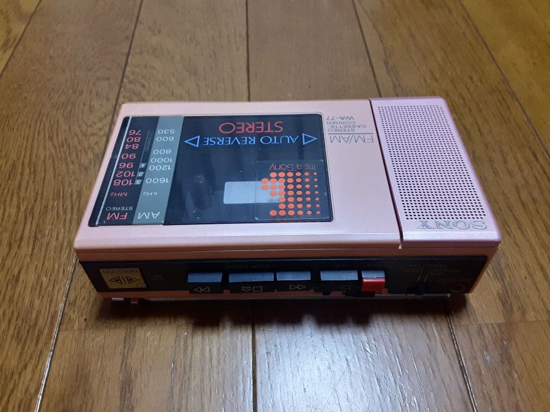 SONY WA-77 カセットプレーヤー ジャンク ソニーウォークマン