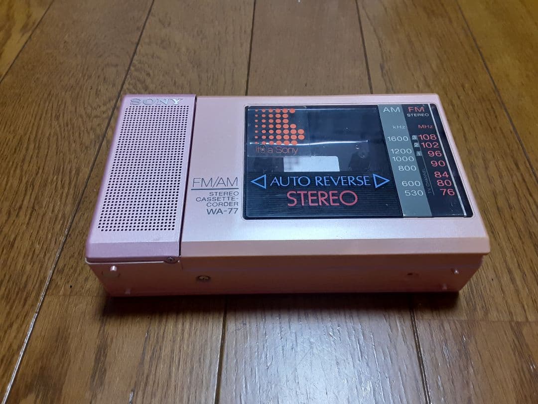 SONY WA-77 カセットプレーヤー ジャンク ソニーウォークマン