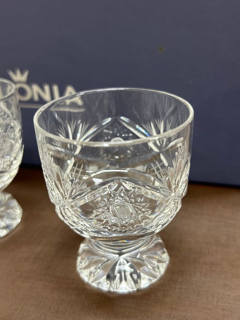 POLONIA クリスタルデキャンタとグラスセット