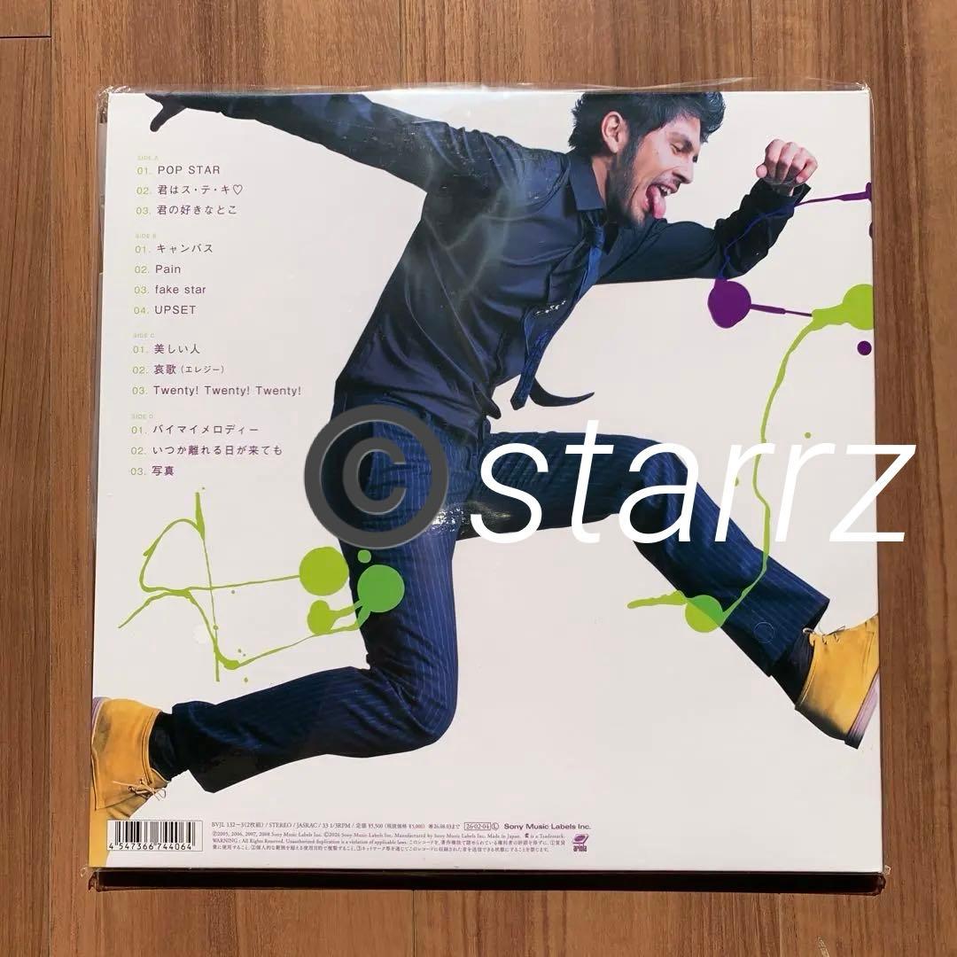 平井堅 Ken Hirai FAKIN' POP LPアナログレコード 1