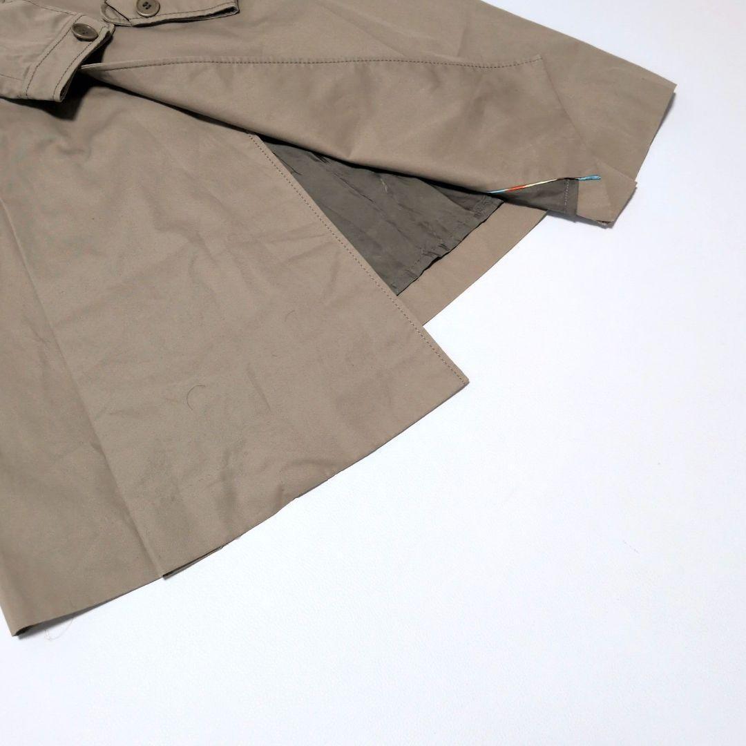 大きいサイズPaul Smith BLACK マルチストライプ トレンチコート