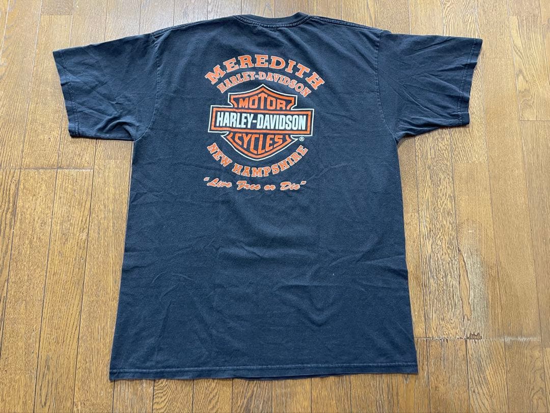 $*e様 Harley-Davidson 炎の虎 Tシャツ