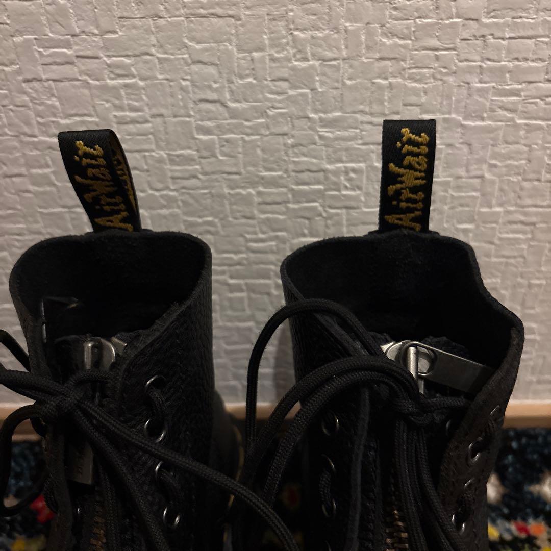 Dr.Martens 厚底ブーツ 24cm 美品 ジップ　8ホール