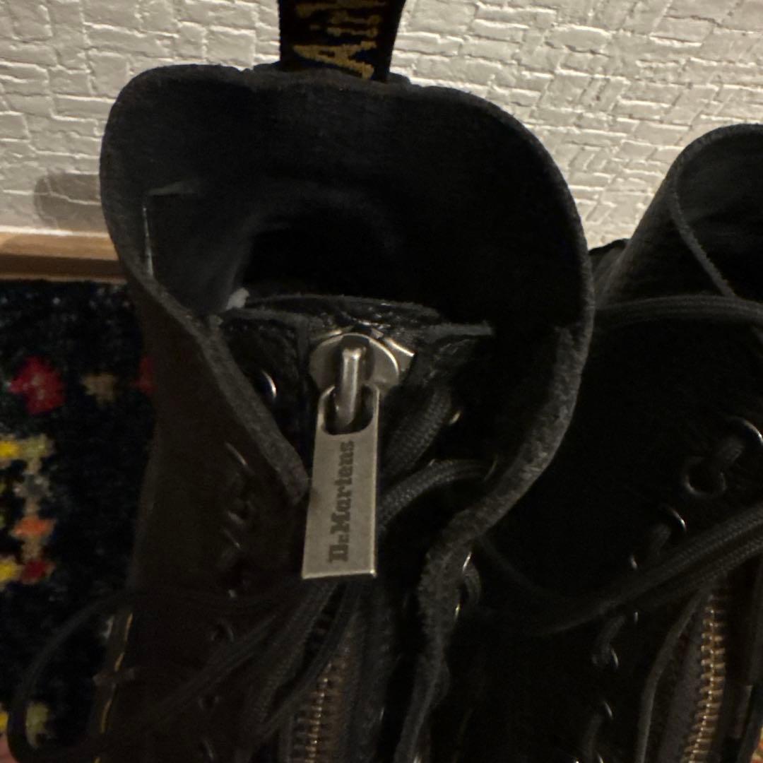 Dr.Martens 厚底ブーツ 24cm 美品 ジップ　8ホール
